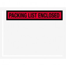 7" x 5 1/2" "Packing List Enclosed" Envelopes