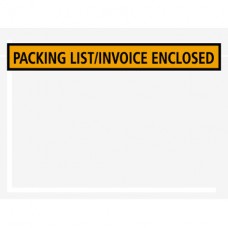 4 1/2" x 5 1/2" "Packing List / Invoice Enclosed" Envelopes