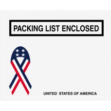 4 1/2" x 5 1/2" U.S.A. "Packing List Enclosed" Envelopes