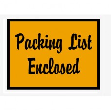 4 1/2" x 6" "Packing List Enclosed" Envelopes