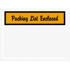 4 1/2" x 6" "Packing List Enclosed" Envelopes