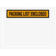 6 1/2" x 5" "Packing List Enclosed" Envelopes