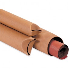 4" x 30" Kraft Crimped End Mailing Tubes