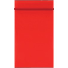 2 x 3" - 2 Mil Red Reclosable Poly Bags