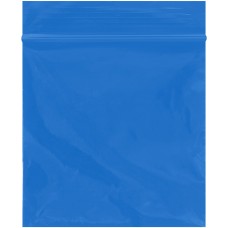 3 x 3" - 2 Mil Blue Reclosable Poly Bags