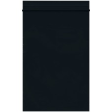4 x 6" - 2 Mil Black Reclosable Poly Bags