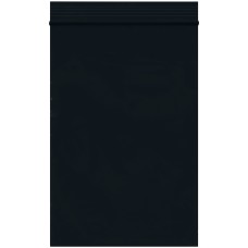 4 x 6" - 2 Mil Black Reclosable Poly Bags