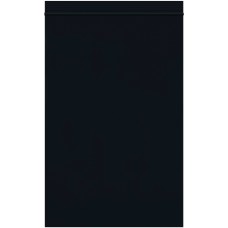 6 x 9" - 2 Mil Black Reclosable Poly Bags
