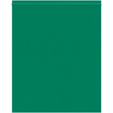 10 x 12" - 2 Mil Green Reclosable Poly Bags