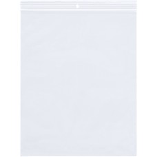 9 x 12" - 2 Mil Reclosable Poly Bags w/ Hang Hole