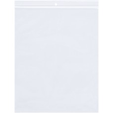 8 x 10" - 2 Mil Reclosable Poly Bags w/ Hang Hole